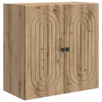 vidaXL Wandkast Artisanaal eiken 59 x 31 x 60 cm Bewerkt, Verzenden, Nieuw