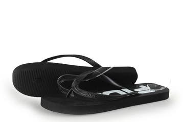 Fila Slippers in maat 40 Zwart, Kleding | Dames, Slippers, Verzenden, Zwart, Zo goed als nieuw