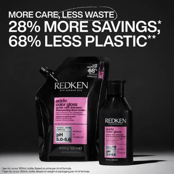 Redken Acidic Color Gloss Shampoo Refill - 500ml, Ophalen of Verzenden, Nieuw, Shampoo of Conditioner