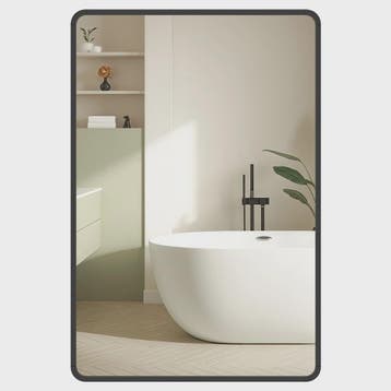 Rechthoekige Wandspiegel met Aluminium Frame en Veiligheidsg, Verzenden, Nieuw