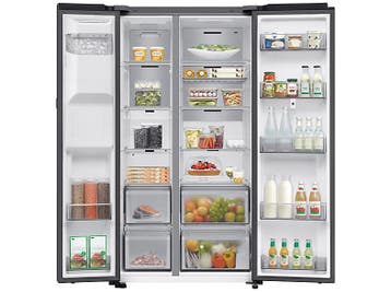 Samsung - Amerikaanse Koelkast - Inhoud  614 L - Nofrost, 200 liter of meer, Verzenden, 60 cm of meer, Met aparte vriezer