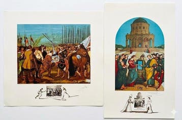 Salvador Dali (1904-1989) - Changes in Great Masterpieces: