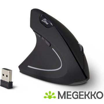 Inter-Tech KM-206L muis RF draadloos + USB Optisch 1600 DPI, Verzenden, Nieuw, Inter Tech