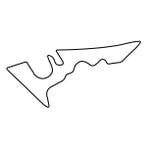 Muursticker Formule 1: Circuit of the Americas - USA, Hobby en Vrije tijd, Stickers en Plaatjes, Verzenden, Nieuw, Sticker