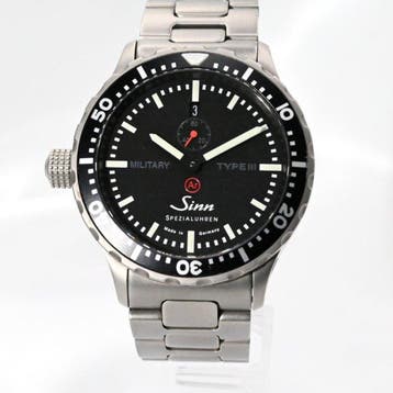 Sinn - Military Type III - 9910.0346 - Heren - 2010-2020, Nieuw