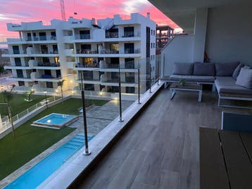 Heerlijke vakantiewoning met zeezicht, Costa Blanca Spanje, Afwasmachine, 2 slaapkamers, Aan zee, Costa Blanca