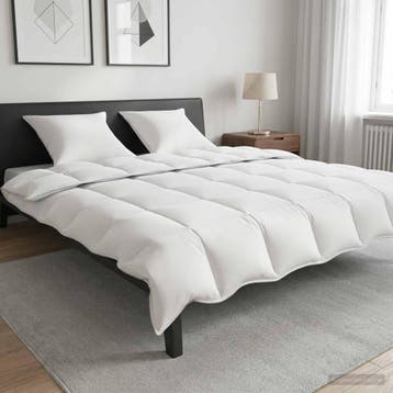vidaXL Winter Dekbed Wit 200 x 240 cm Bamboe, Verzenden, Nieuw, Wit