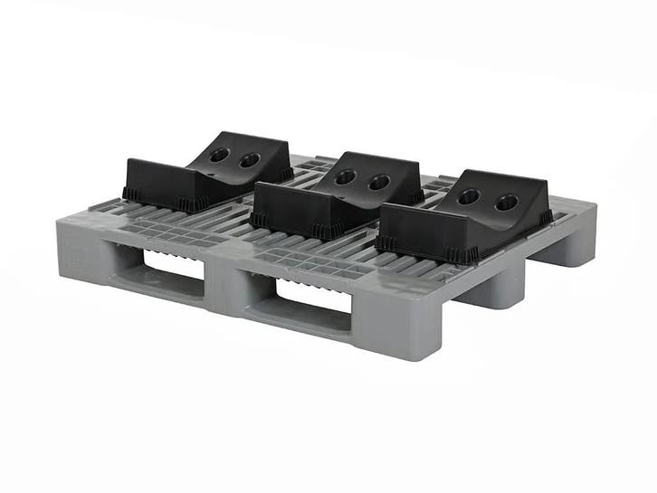 Palletkeg halfrond - passend op H1 en H3 pallets en CR, Diversen, Overige Diversen, Nieuw, Ophalen of Verzenden