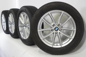 BMW X3 X4 G01 G02 618 18 inch velgen Hankook Winterbanden Ni, 18 inch, Gebruikt, Velg(en), Winterbanden