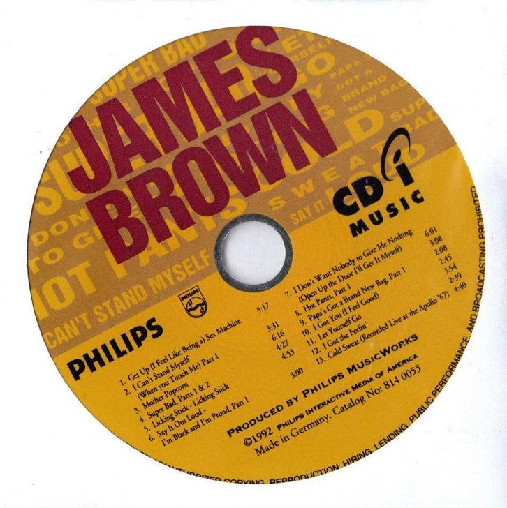 Philips CD-i / CDi Non Stop Hit Machine - James Brown, Spelcomputers en Games, Games | Overige, Zo goed als nieuw, Verzenden