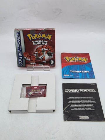 Nintendo - Gameboy Advance - Pokémon Ruby Version Versione, Nieuw