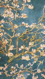 Stof Art Nouveau Van Gogh amandelbloesem - Artmaison