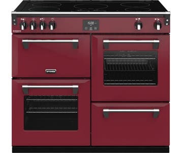 Stoves Richmond S1000 Deluxe Ei Chili Red, Witgoed en Apparatuur, Fornuizen, Ophalen of Verzenden, Nieuw