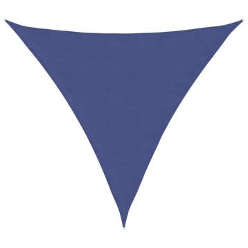 Zonnescherm Blauw 3,6x3,6m | Tweedekansje | OP=OP, Ophalen of Verzenden, Zo goed als nieuw