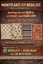 Tot 60% voordeel op Beni/Azilal/Zanafi/Boujaad tapijten, 200 cm of meer, Rechthoekig, Nieuw, 200 cm of meer