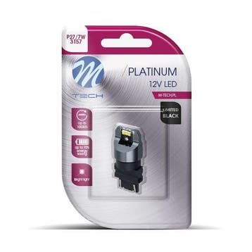 LED - P27/7W 3157 12V - Platinum - Canbus - Rood - Enkel, Ophalen of Verzenden, Nieuw, Maserati