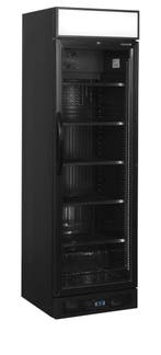 TEFCOLD CEV435CP BLACK – Zwarte Flessenkoeler met Verlichte, Nieuw in verpakking, Koelen en Vriezen