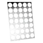 Logo-galettes sjabloon RVS Rond, Verzenden, Nieuw