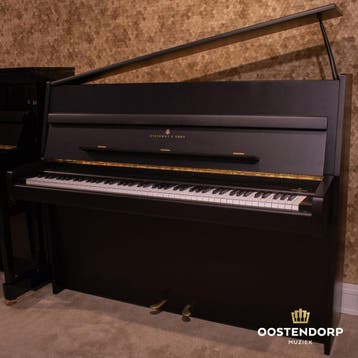 Actie -10% Steinway & Sons Z-114 B messing piano, Nieuw, Zwart, Piano