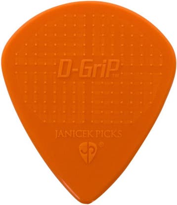 Janicek Picks D-Grip Jazz B plectrum 1.00 mm 6-pack, Ophalen of Verzenden, Nieuw, Elektrische gitaar