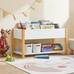2dekans | SoBuy Kinderboekenkast - 2 Laags - 85 x 42 x 45 cm, Huis en Inrichting, Woonaccessoires | Wandplanken en Boekenplanken