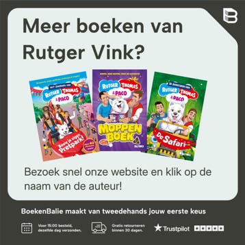 Het Pretpark / De avonturen van Rutger, Thomas en Paco / 3, Boeken, Kinderboeken | Jeugd | onder 10 jaar, Verzenden, Gelezen, Rutger Vink