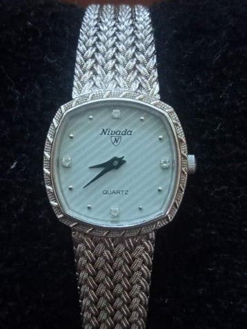 Nivada - Grenchen Ref N-22724 Grey Case & Bracelet (OH) -, Nieuw