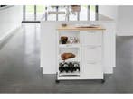 Lifa Living Keukentrolley Sophie - Serveerwagen - Wieltjes -, Huis en Inrichting, Verzenden, Nieuw