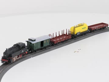 Schaal H0 Märklin 29187 startset goederentrein BR 81 van..., Hobby en Vrije tijd, Wisselstroom, Gebruikt, Overige typen, Ophalen of Verzenden
