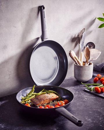 Brabantia NERO Wokpan - Ø 30 cm - 100% PFAS vrij- 100%, Verzenden, Nieuw