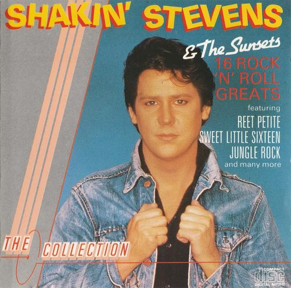 cd - Shakin Stevens &amp; The Sunsets - 16 Rock n Roll..., Cd's en Dvd's, Cd's | Overige Cd's, Zo goed als nieuw, Verzenden