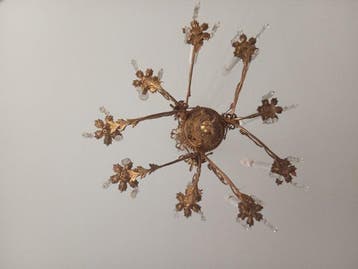 Lamp - Verguld brons