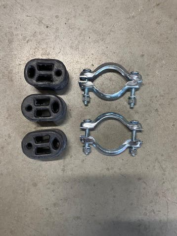 Complete uitlaat, Middendemper + Einddemper Citroen Berlingo, Auto-onderdelen, Verzenden, Nieuw