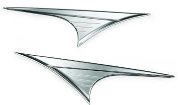 Kuryakyn Side Body Accents For Trikes Chrome, Ophalen of Verzenden, Nieuw