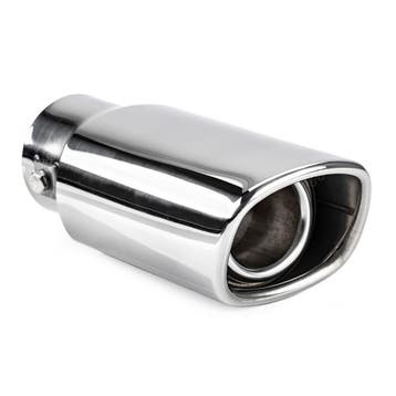 Uitlaat Sierstuk - RVS Verchroomd - Diameter 30-48mm, Verzenden, Nieuw