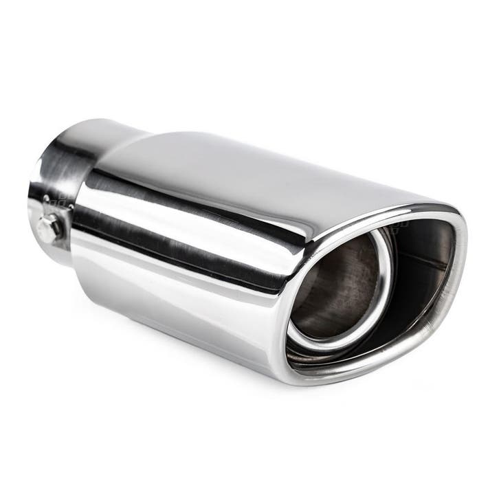 Uitlaat Sierstuk - RVS Verchroomd - Diameter 30-48mm, Auto-onderdelen, Uitlaatsystemen, Nieuw, Verzenden