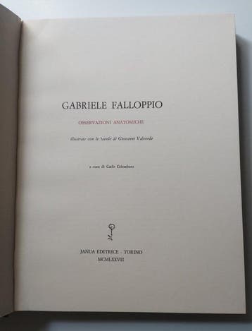 Gabriele Falloppio / Giovanni Valverde - Osservazioni