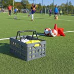 Sunware Square Vouwkrat Antraciet 24 liter 43.5x31xH21.3cm, Doe-het-zelf en Verbouw, Kratten en Dozen, Ophalen of Verzenden, Nieuw