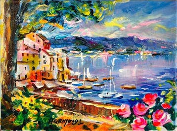 Alfredo Grimaldi (1950) - La Baia delle rose
