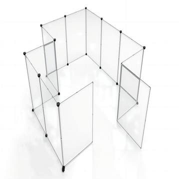 Kattenren voor Binnen - 204 x 102 x 71 cm - Konijnenren -, Verzenden, Nieuw