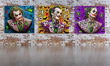 The Joker - Jacon Art - Three Jokers - One Action - 1/7, Nieuw