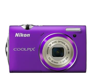 Nikon Coolpix S5100 Digitale Compact Camera - Paars, Audio, Tv en Foto, Fotocamera's Digitaal, Verzenden, Zo goed als nieuw