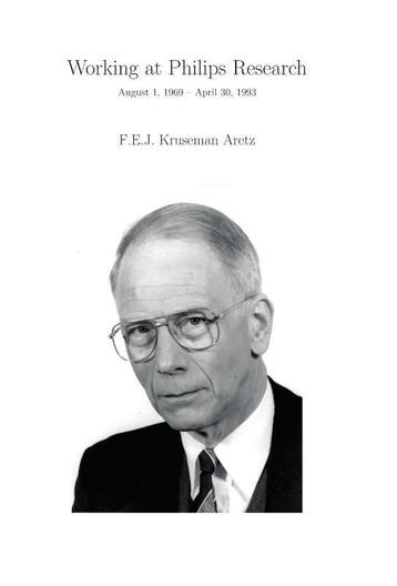 Working At Philips Research | F.E.J. Kruseman Aretz | Nieuw, Ophalen of Verzenden, Nieuw, F.E.J. Kruseman Aretz