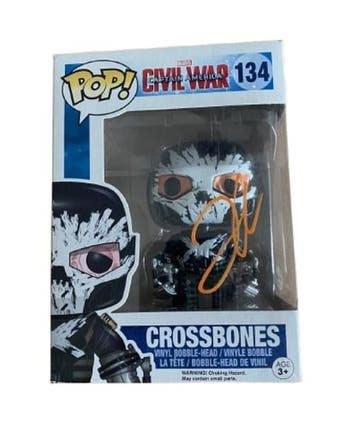 Funko POP! - Marvel - Civil War - Crossbones #134 - Signed, Verzenden, Nieuw