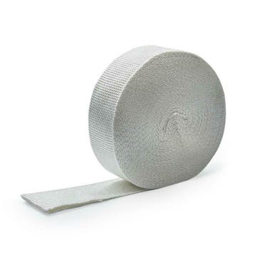 5cm x 10m Wit glasvezel uitlaatband | tot 550 °C, Verzenden, Nieuw, Motor en Techniek, Zeilboot of Motorboot