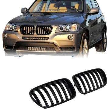 Grillen set | Nieren | geschikt voor BMW X3 | F25 2010-2014, Verzenden, Nieuw, BMW