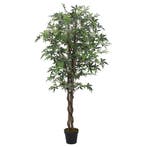 vidaXL Kunstplant esdoornboom 672 bladeren 180 cm groen, Verzenden, Nieuw