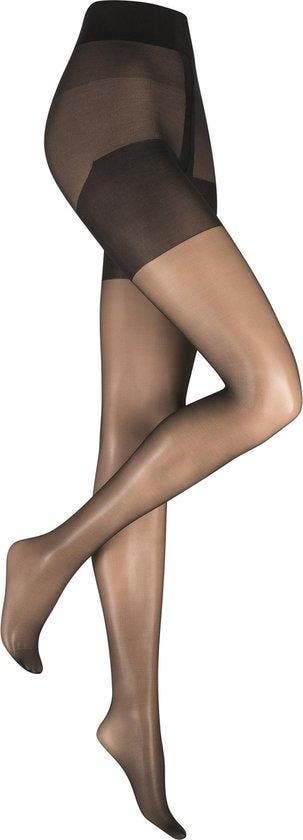 Kunert Curvy 20 Panty - Zwart - Maat 52-54, Verzenden, Nieuw