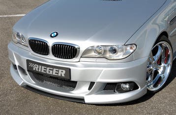 Rieger bumper E92-Look | 3-Serie E46: 02.98-12.01 (tot Facel, Auto-onderdelen, Verzenden, Nieuw, BMW