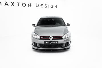 Maxton Front Splitter V.2 VW GOLF VI (VOOR GOLF GTI 35TH), Verzenden
